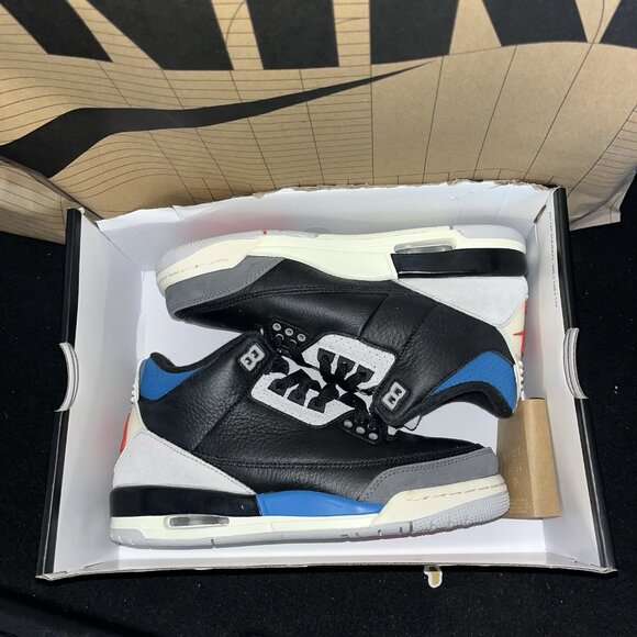 NEW Nike Air Jordan 3 Retro GS Black “Rare Air” IB8968-004 Women Sz 7 / 5.5Y - Picture 6 of 7